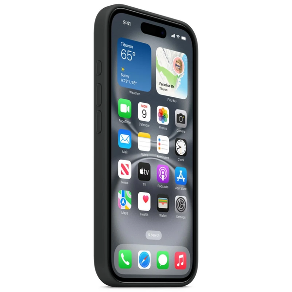 Чохол Silicone case Magsafe для Iphone 16 Pro Denim
