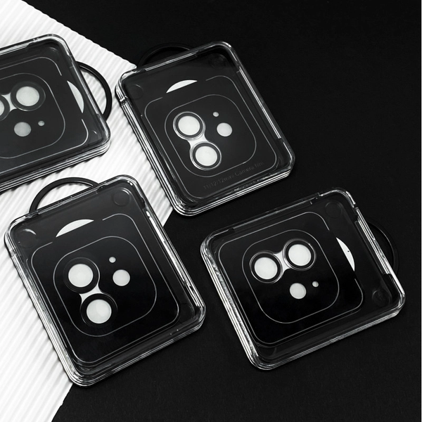 Захисне скло Lens на камеру для для Iphone 11 / 12 / 12 mini Purple 86825