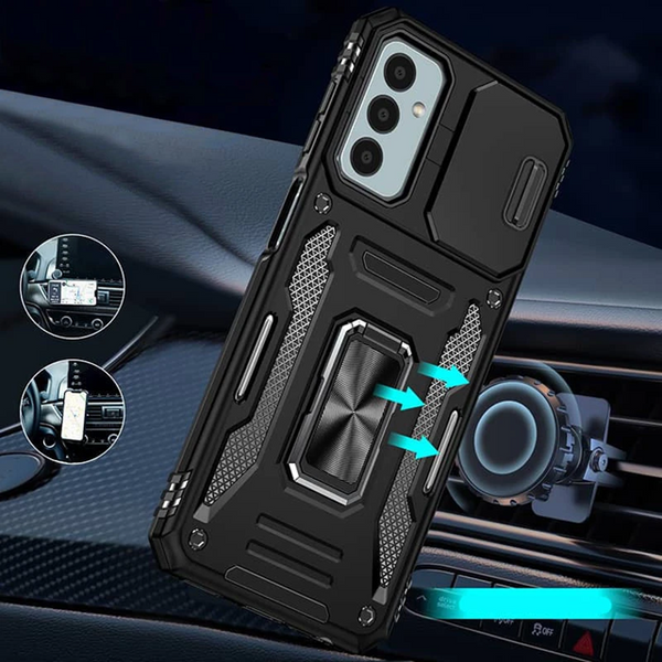 Протиударний чохол Camsh Army Ring для Samsung Galaxy A26 Синій/Navy