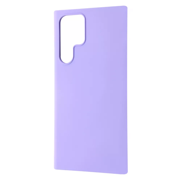 Чехол WAVE Colorful с микрофиброй для Samsung Galaxy S22 Ultra Light purple 61363