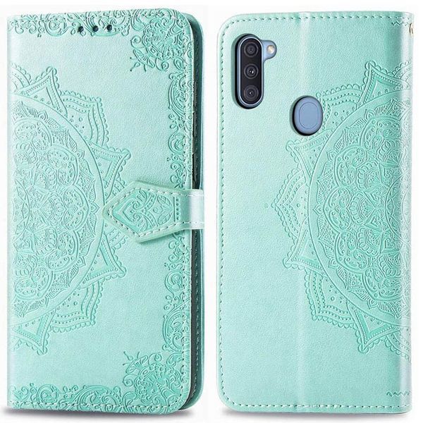 Чехол-книжка Art Case для Samsung Galaxy A11 / M11 Бирюзовый 41405