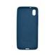 Чехол Silicone Cover для Xiaomi Redmi 7a Синий 35886 2