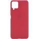 Чохол Matte для Samsung Galaxy A22 / M32 / M22 Бордовий 56833