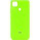 Чохол Silicone Cover My Color A для Xiaomi Redmi 9C / 10A Салатовий / Neon green 46098