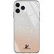 Чохол TPU+Glass з блискітками Swarovski для iPhone 13 Pro Помаранчевий 61315