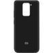 Чохол Silicone Cover A для Xiaomi Redmi Note 9 / Redmi 10X Чорний / Black 43225 2