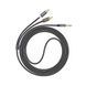 Кабель Aux Hoco UPA10 Lotus Double RCA 3.5 мм 1.5м Grey 42871 6