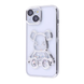 Чехол Shining Bear с блестками для Iphone 13 Silver 82398