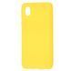 Чохол Matte для Samsung Galaxy A01 Core / M01 Core Жовтий 47978