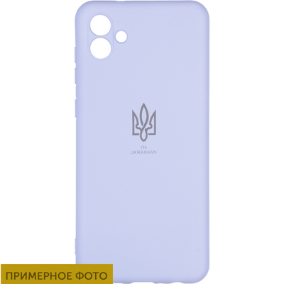 Чехол патриотический I am Ukrainian для Samsung Galaxy A04s Сиреневый 68760