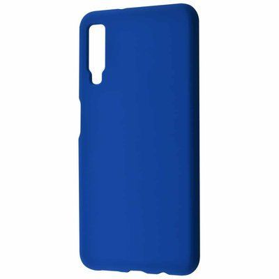 Чохол Silicone WAVE Full для Samsung Galaxy A7 2018 A750 Blue 37061