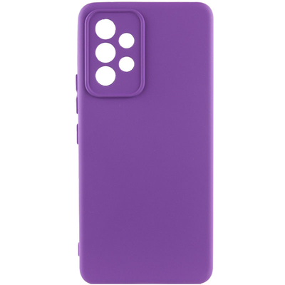 Чехол Silicone Lakshmi A Full Camera для Samsung Galaxy A13 Фиолетовый / Purple 66448