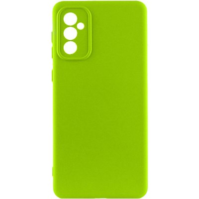 Чехол Silicone Lakshmi Full Camera для Samsung Galaxy A55 5G Салатовый / Neon Green