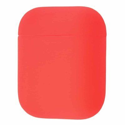 Чехол Silicone Ultra Slim для Apple Airpods Red 36605