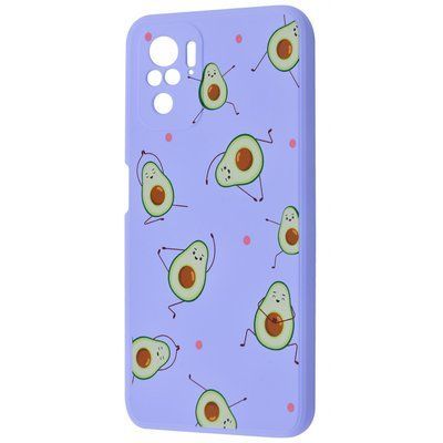 Чехол WAVE Fancy для Xiaomi Redmi Note 10 / Note 10s / Poco M5s Avocado / Light purple 54358