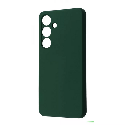 Чехол WAVE Colorful с микрофиброй для Samsung Galaxy S24 Plus Forest green