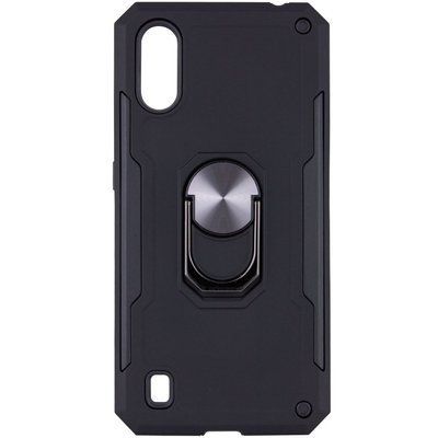 Протиударний чохол SG Magnet Ring для Samsung Galaxy A01 Чорний 52155