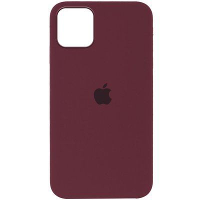 Чохол Silicone Case для Iphone 13 Бордовий / Plum 58618