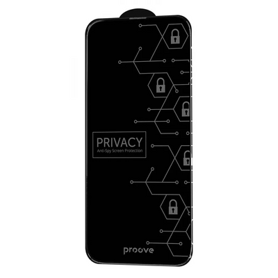 Захисне скло Pruf Privacy для Iphone 11 / XR Black 86475