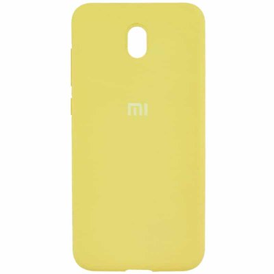 Чохол Silicone Cover для Xiaomi Redmi 8A Жовтий / Yellow 38011