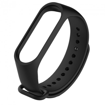 Ремінець Silicone для Xiaomi Mi Band 8 Black 81355