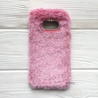 Чехол с меха Пушистик для Samsung G950 Galaxy S8 Pink 33038