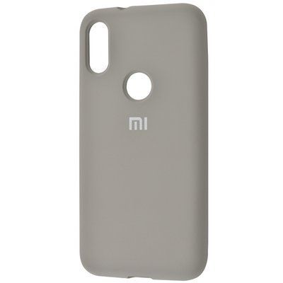 Чехол Silicone Cover для Xiaomi Redmi 7 Серый 34225