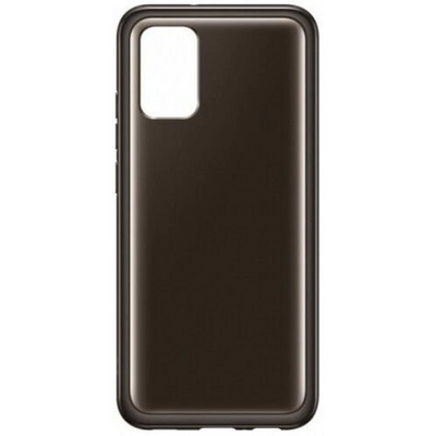Чехол Soft Clear для Samsung Galaxy A02s Прозрачный/Черный 81928