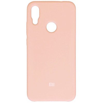 Чехол Silicone Cover для Xiaomi Redmi 7 Персиковый 35191