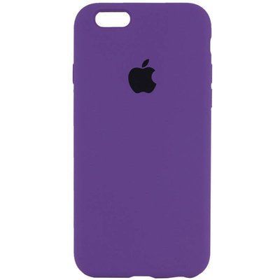 Чехол Silicone Case для Iphone 6 / 6s Фиолетовый / Amethyst 67091
