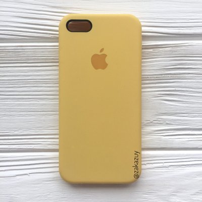 Чехол Silicone Case для Iphone 5 | 5s | SE Yellow 30497