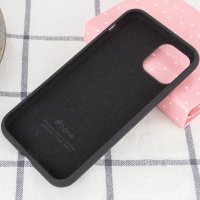 Чехол Silicone Case для Iphone 12 Pro Max Черный / Black 47151