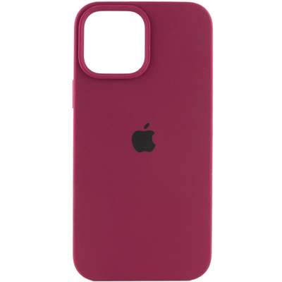 Чохол Silicone Case для Iphone 14 Pro Max Бордовий / Maroon 65693