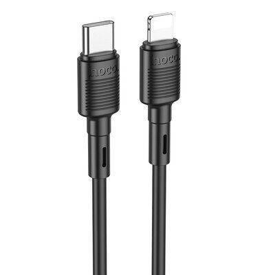 Кабель Hoco X83 Type-C to Lightning 20W 1м Black 83738