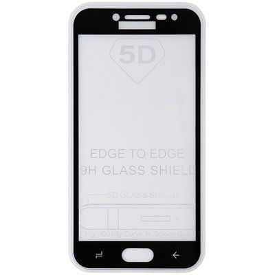 Защитное стекло Full Glue для Samsung Galaxy J3 2016 J310 / J320 Black 50276