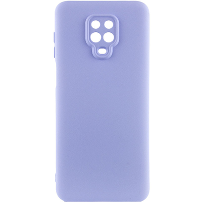 Чохол Silicone Lakshmi A Full Camera для Xiaomi Redmi Note 9 Pro / 9s Бузковий / Dasheen 66548