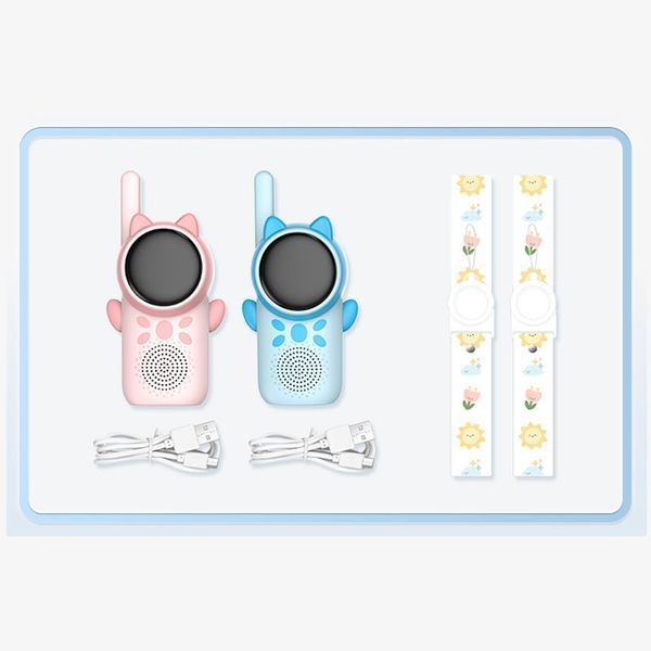 Дитячі рації Walkie Talkie D25 2 шт Blue+Pink 81459