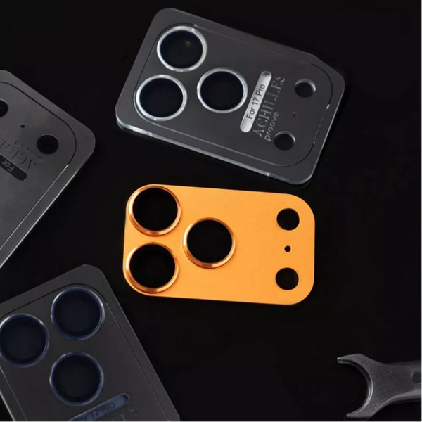 Захист камери Pruf Achilles Full Metal Iphone 17 Pro Max Silver
