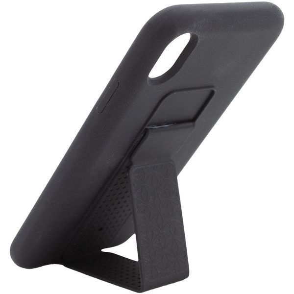 Чохол Silicone Hand Holder для Iphone XS Max Чорний / Black 57093