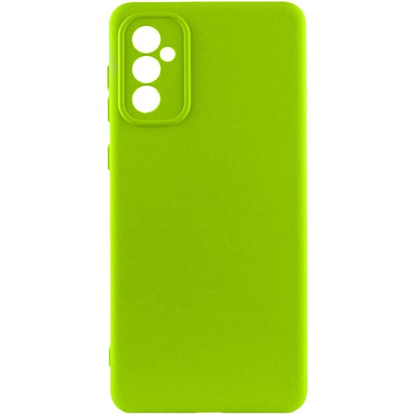 Чехол Silicone Lakshmi Full Camera для Samsung Galaxy A55 5G Салатовый / Neon Green