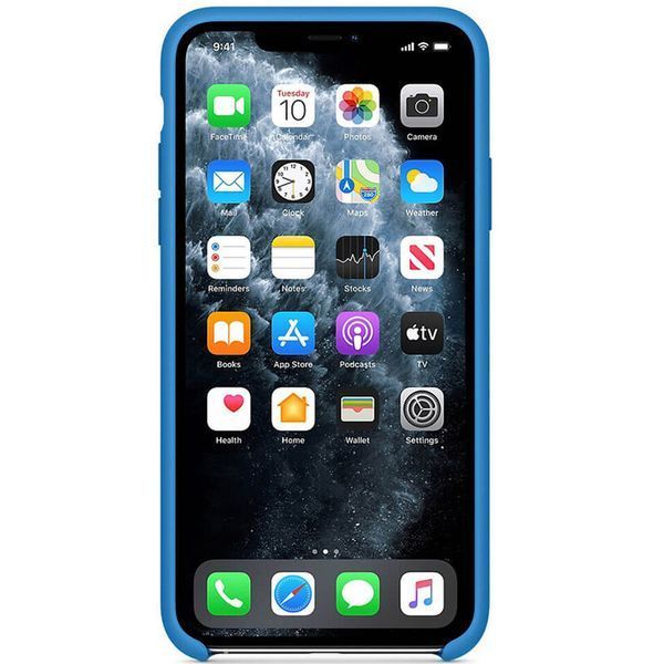 Чохол Silicone Case для Iphone 11 Синій / Surf Blue 50675