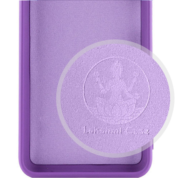 Чехол Silicone Lakshmi A Full Camera для Samsung Galaxy A03 Core Фиолетовый / Purple 63080
