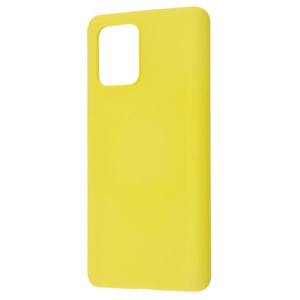 Чехол WAVE Colorful с микрофиброй для Samsung Galaxy S10 lite G770F Yellow 45189