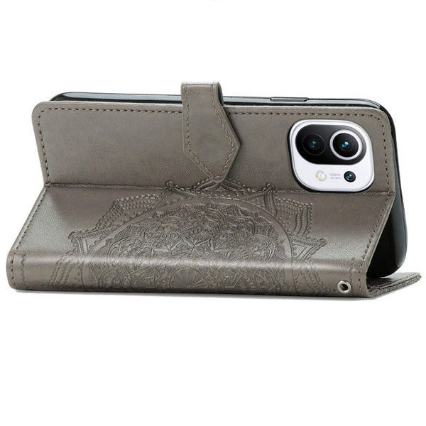 Чохол-книжка Art Case для Xiaomi Mi 11 Lite / 11 Lite 5G NE Сірий 59044