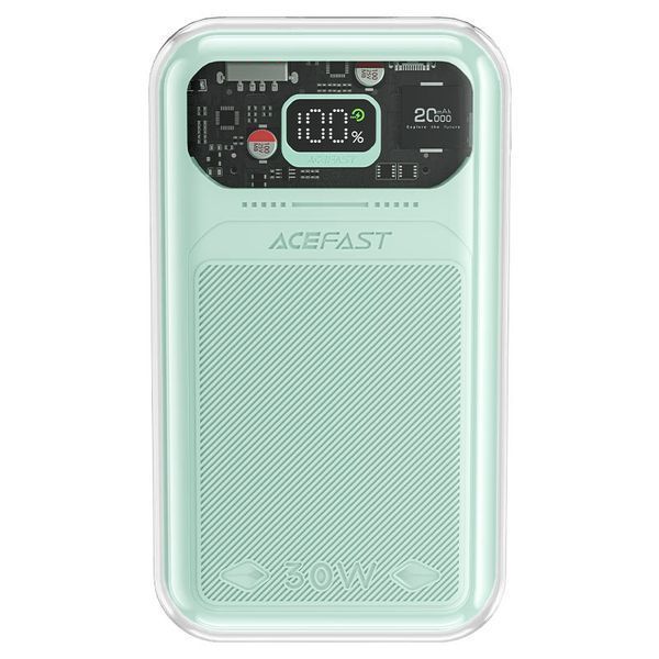 Внешний аккумулятор Acefast M2-20000 Exploration 30W 20000 mAh Purple alfalfa 83082