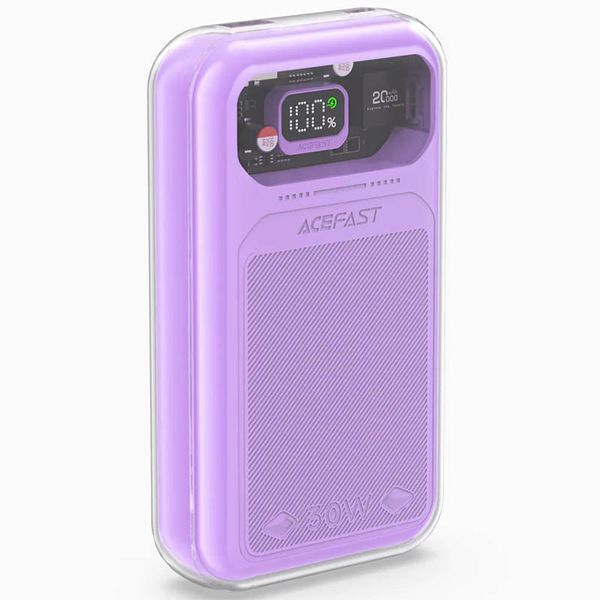 Внешний аккумулятор Acefast M2-20000 Exploration 30W 20000 mAh Purple alfalfa 83082
