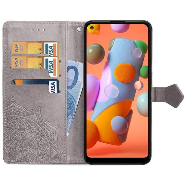 Чехол-книжка Art Case для Samsung Galaxy A11 / M11 Серый 41406