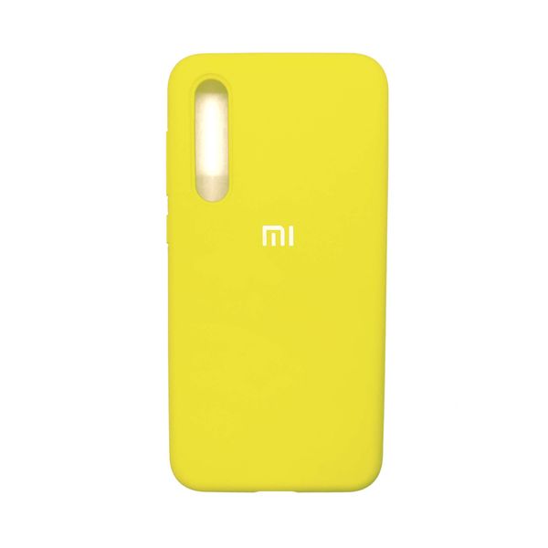 Чохол Silicone Cover для Xiaomi Mi 9 SE Жовтий 34329