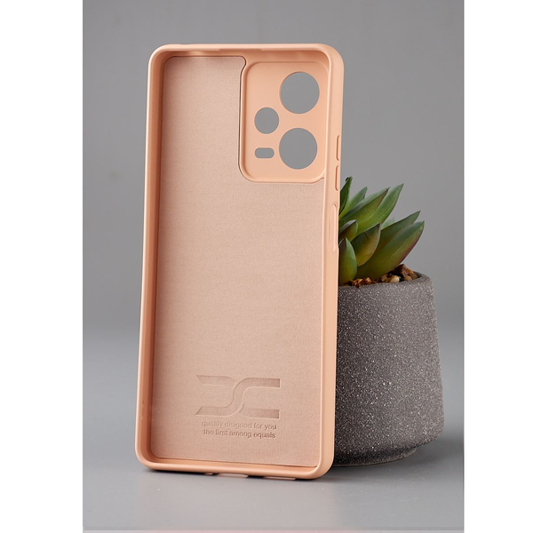 Чехол патриотический SOFT Тризуб для Xiaomi Poco X5 Pro 5G / Note 12 Pro 5G Пудра 69215