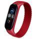 Ремінець Braided Solo Loop для Xiaomi Mi Band 3/4/5/6 S Red 60178 1